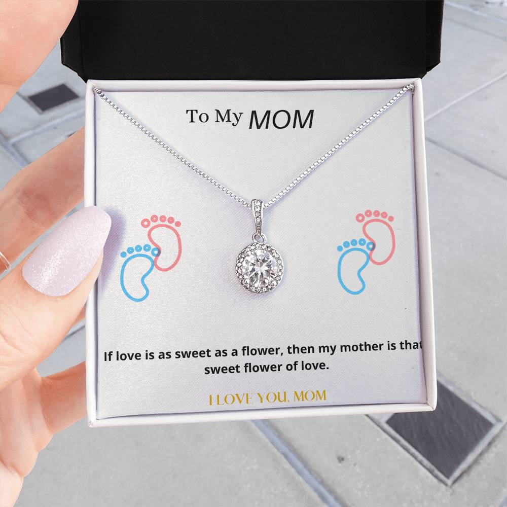 To My Mom | I Love You Mom | Pendant Necklace