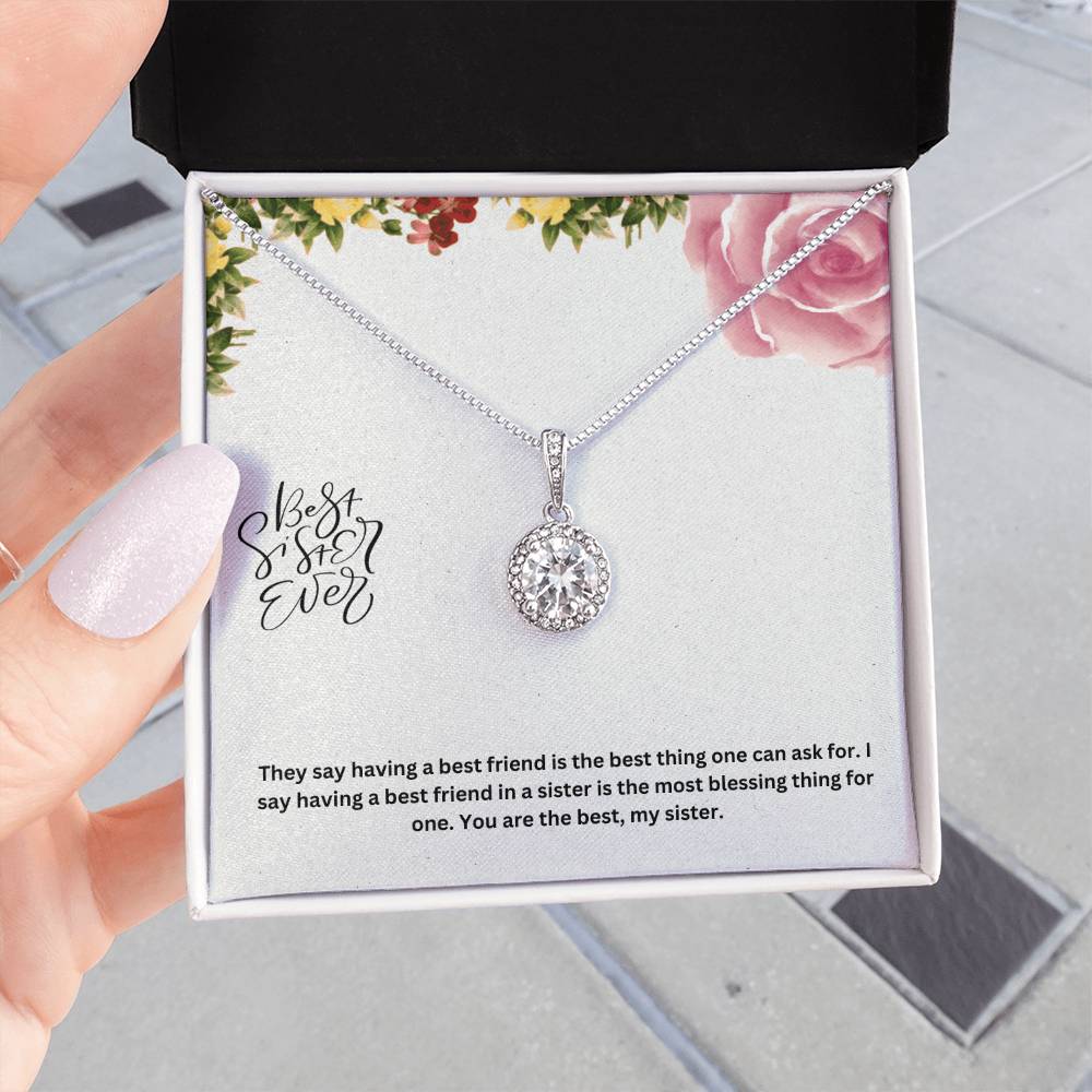 Best Sister Ever | You Are The Best | Pendant Necklace