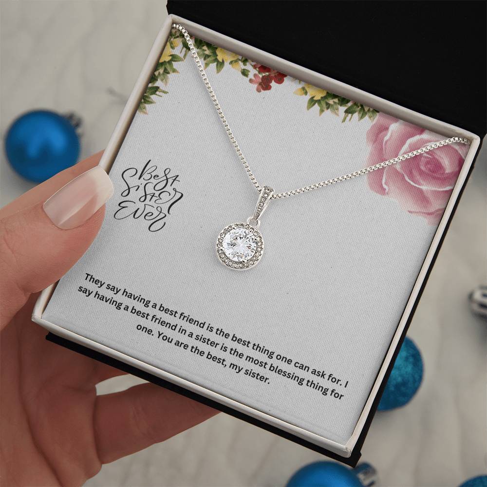 Best Sister Ever | You Are The Best | Pendant Necklace