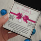 Happy Mother's Day | You Are A Masterpiece Of Love | Pendant Necklace