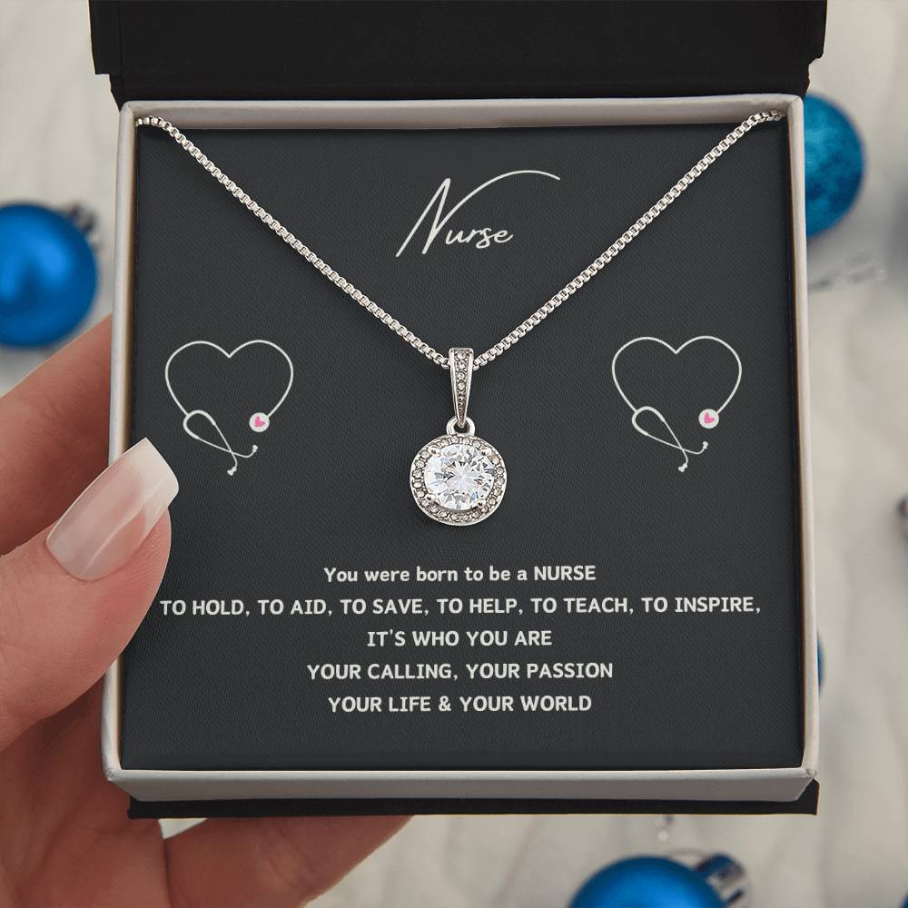 Nurse | You Were Born To Be A Nurse | Professional Pendant Necklace