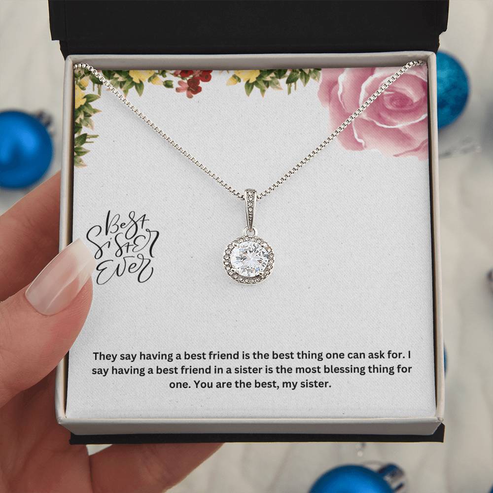 Best Sister Ever | You Are The Best | Pendant Necklace