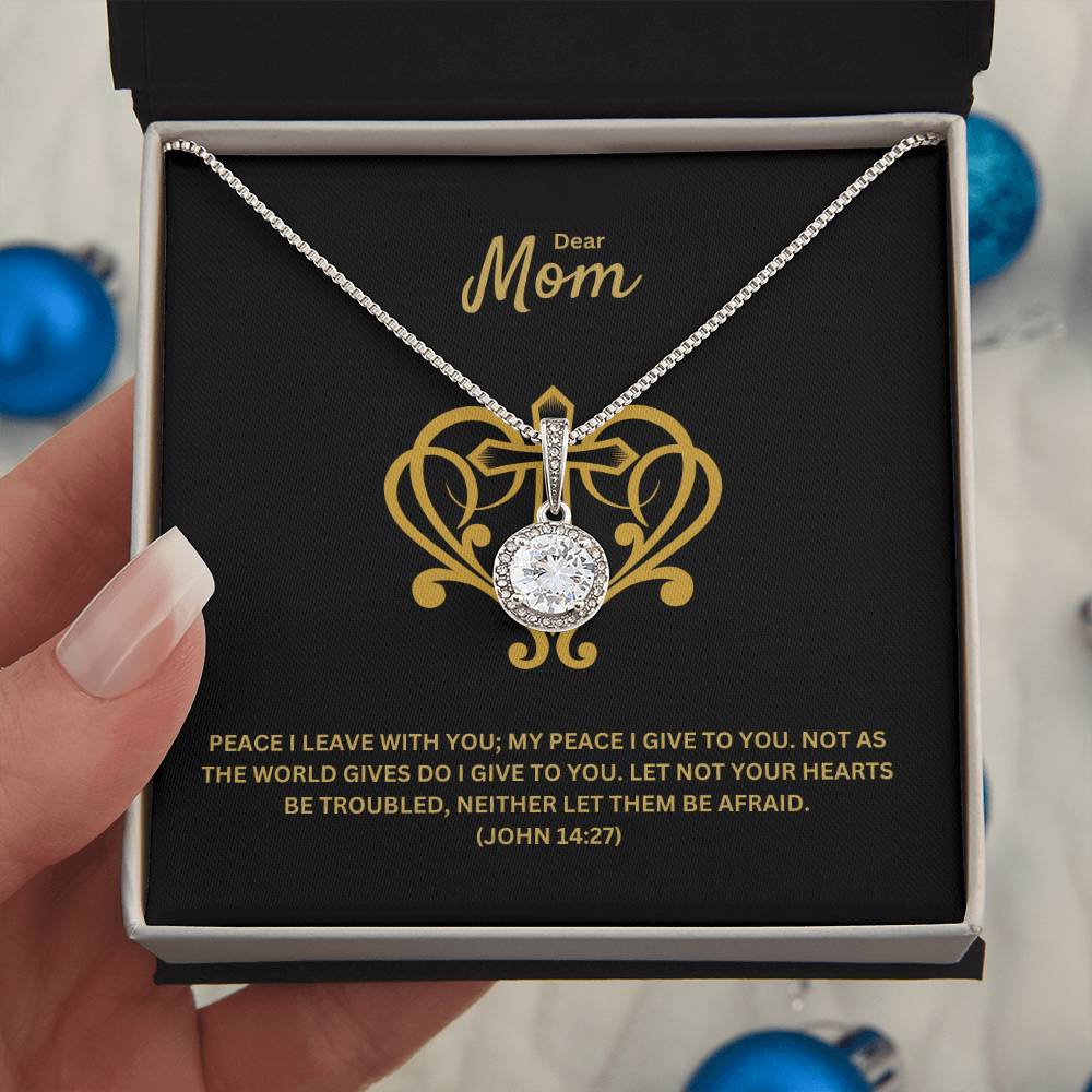 Dear Mom | Bible Verse Faith Necklace