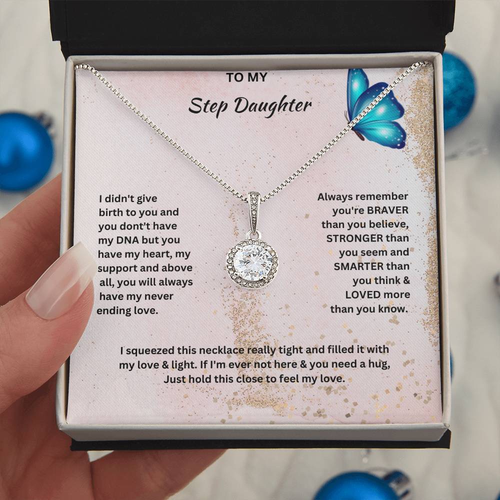 To My Step Daughter | Jewelry Pendant Necklace