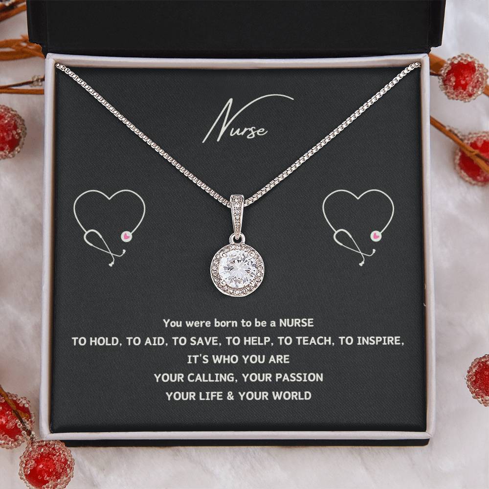 Nurse | You Were Born To Be A Nurse | Professional Pendant Necklace