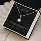 To My Beautiful Wife | I Love You Always And Forever | Jewelry Necklace