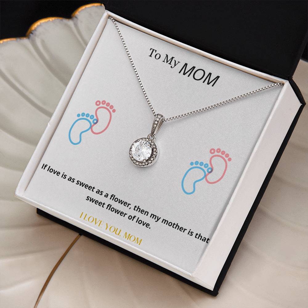 To My Mom | I Love You Mom | Pendant Necklace