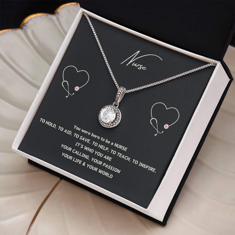 Nurse | You Were Born To Be A Nurse | Professional Pendant Necklace
