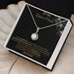To My Dear Mom | You Have Sacrificed So Much For Me | Pendant Necklace