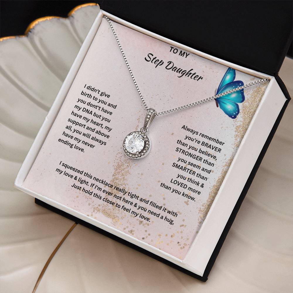 To My Step Daughter | Jewelry Pendant Necklace