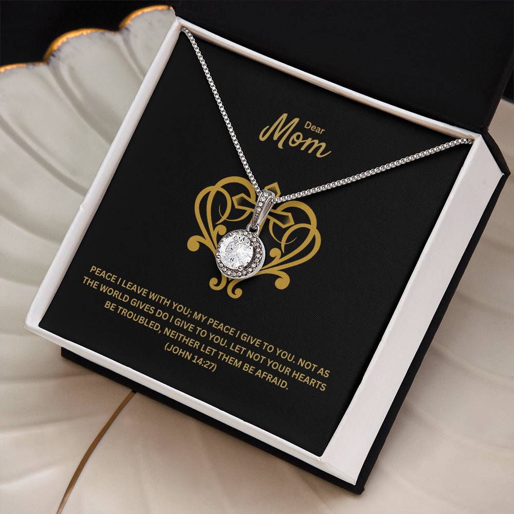 Dear Mom | Bible Verse Faith Necklace