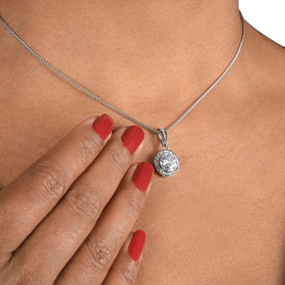 To My Lovely Mom | Happy Mother's Day | Jewelry Necklace Gift