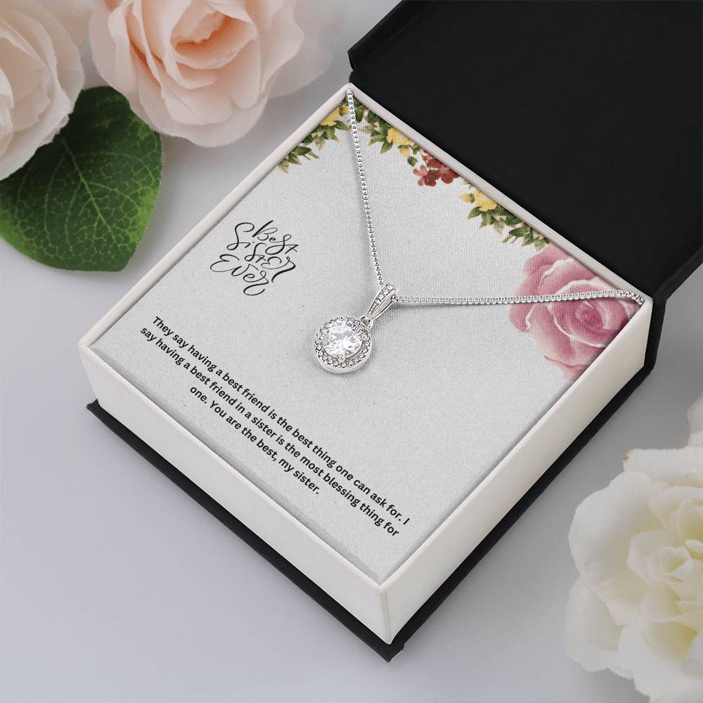 Best Sister Ever | You Are The Best | Pendant Necklace