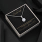 To My Beautiful Wife | I Love You Always And Forever | Jewelry Necklace