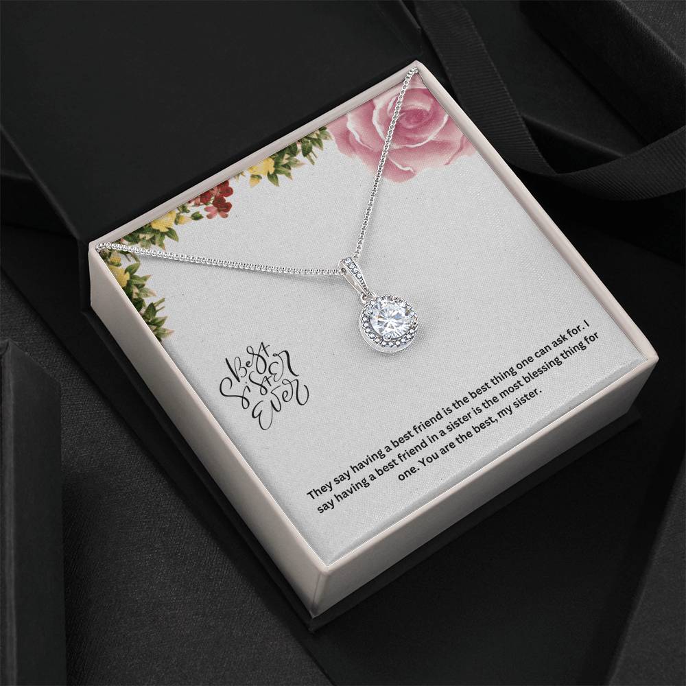 Best Sister Ever | You Are The Best | Pendant Necklace