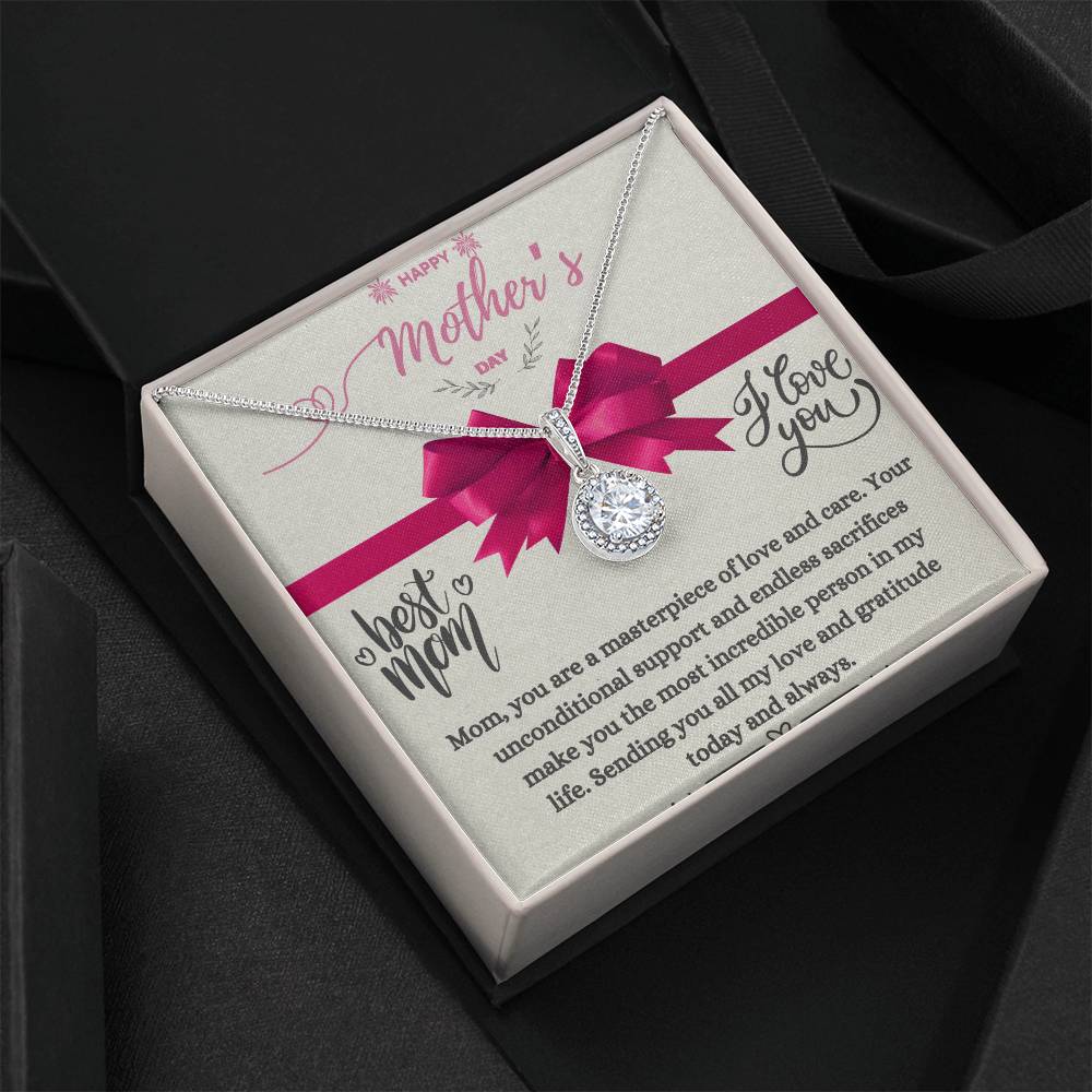 Happy Mother's Day | You Are A Masterpiece Of Love | Pendant Necklace