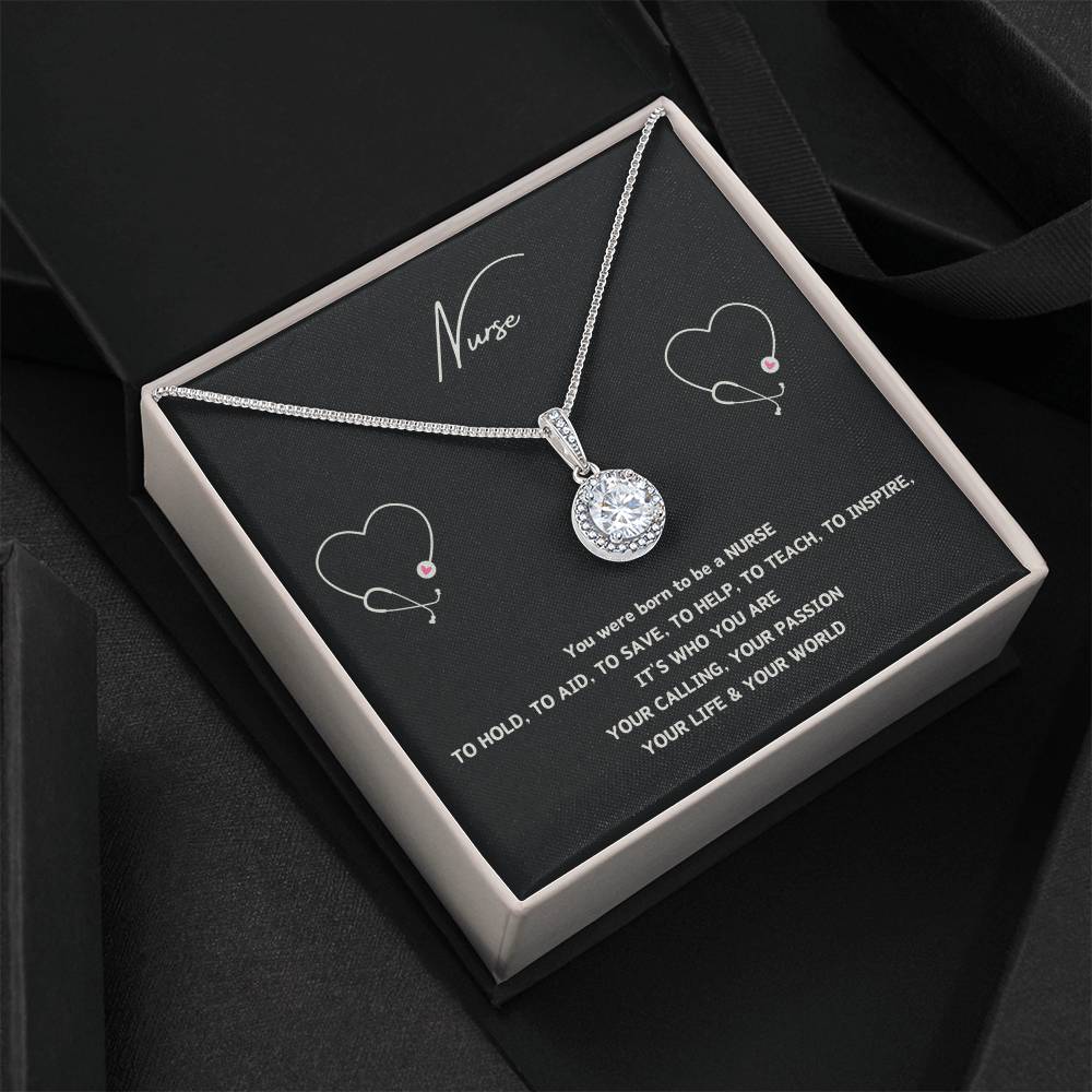 Nurse | You Were Born To Be A Nurse | Professional Pendant Necklace