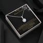 To My Dear Mom | You Have Sacrificed So Much For Me | Pendant Necklace