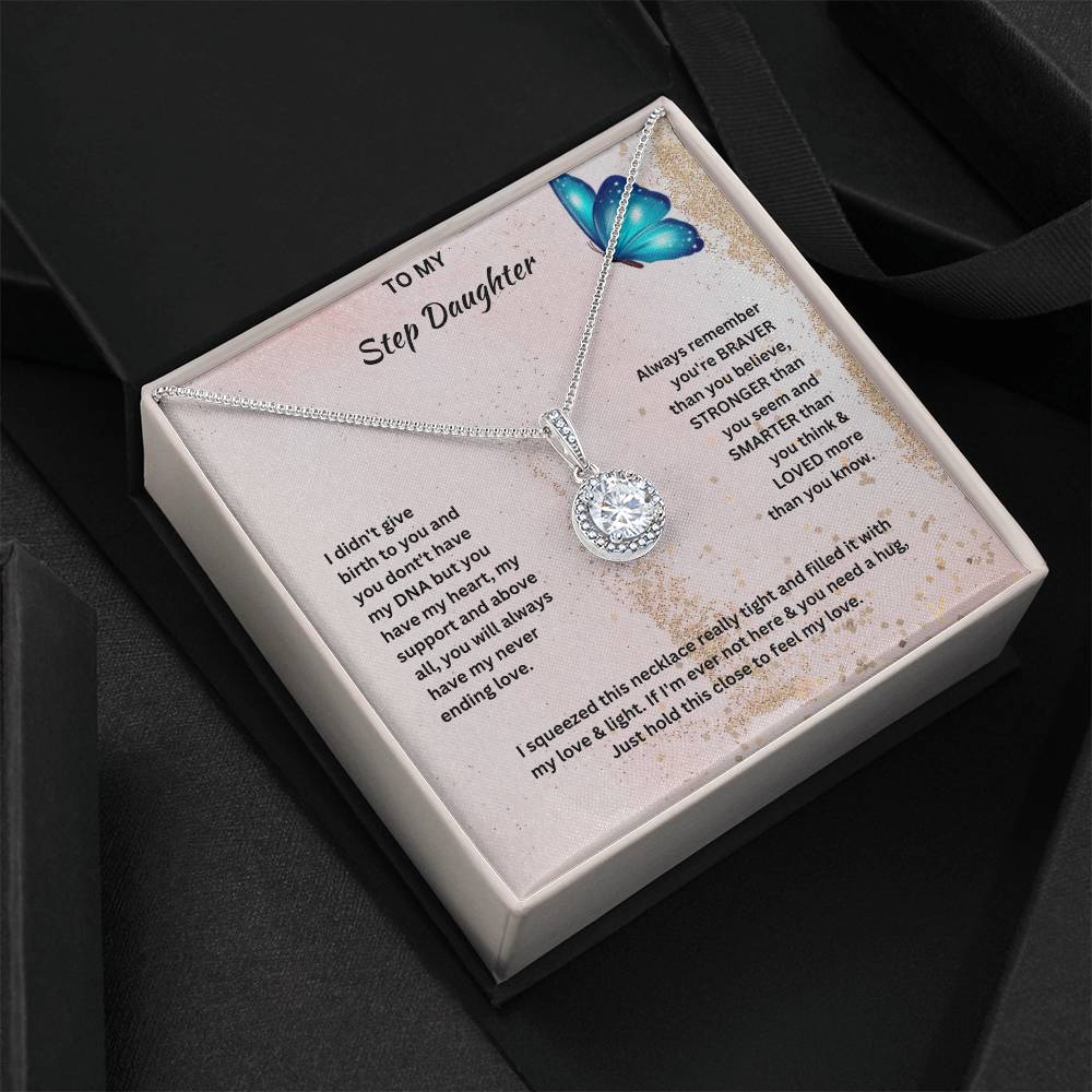 To My Step Daughter | Jewelry Pendant Necklace