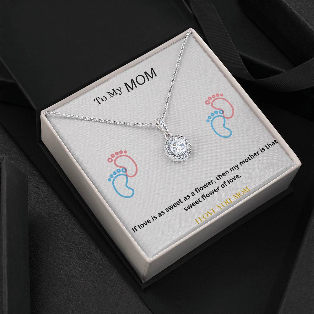 To My Mom | I Love You Mom | Pendant Necklace