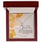 To My Lovely Mom | Happy Mother's Day | Jewelry Necklace Gift
