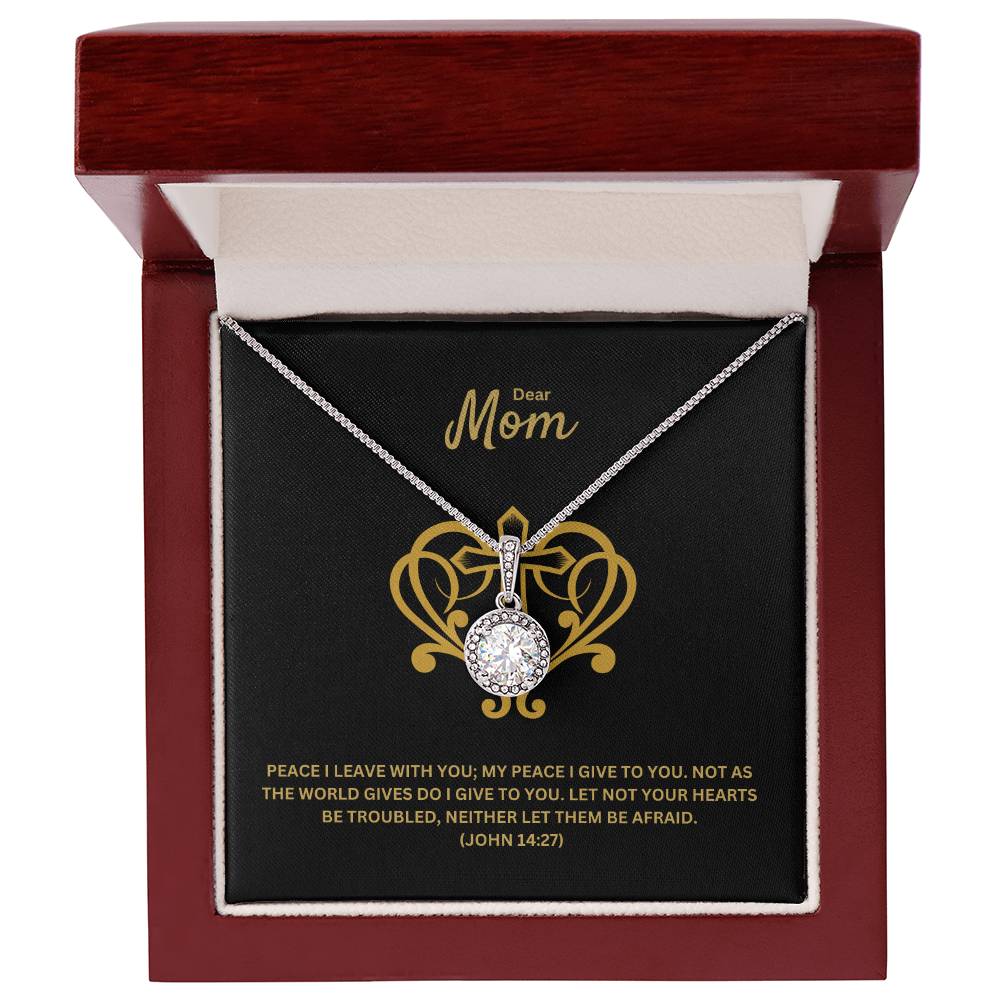 Dear Mom | Bible Verse Faith Necklace