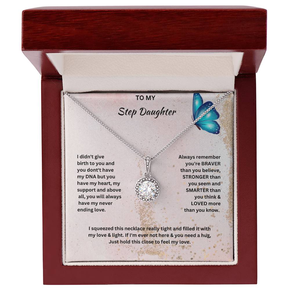 To My Step Daughter | Jewelry Pendant Necklace