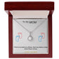 To My Mom | I Love You Mom | Pendant Necklace