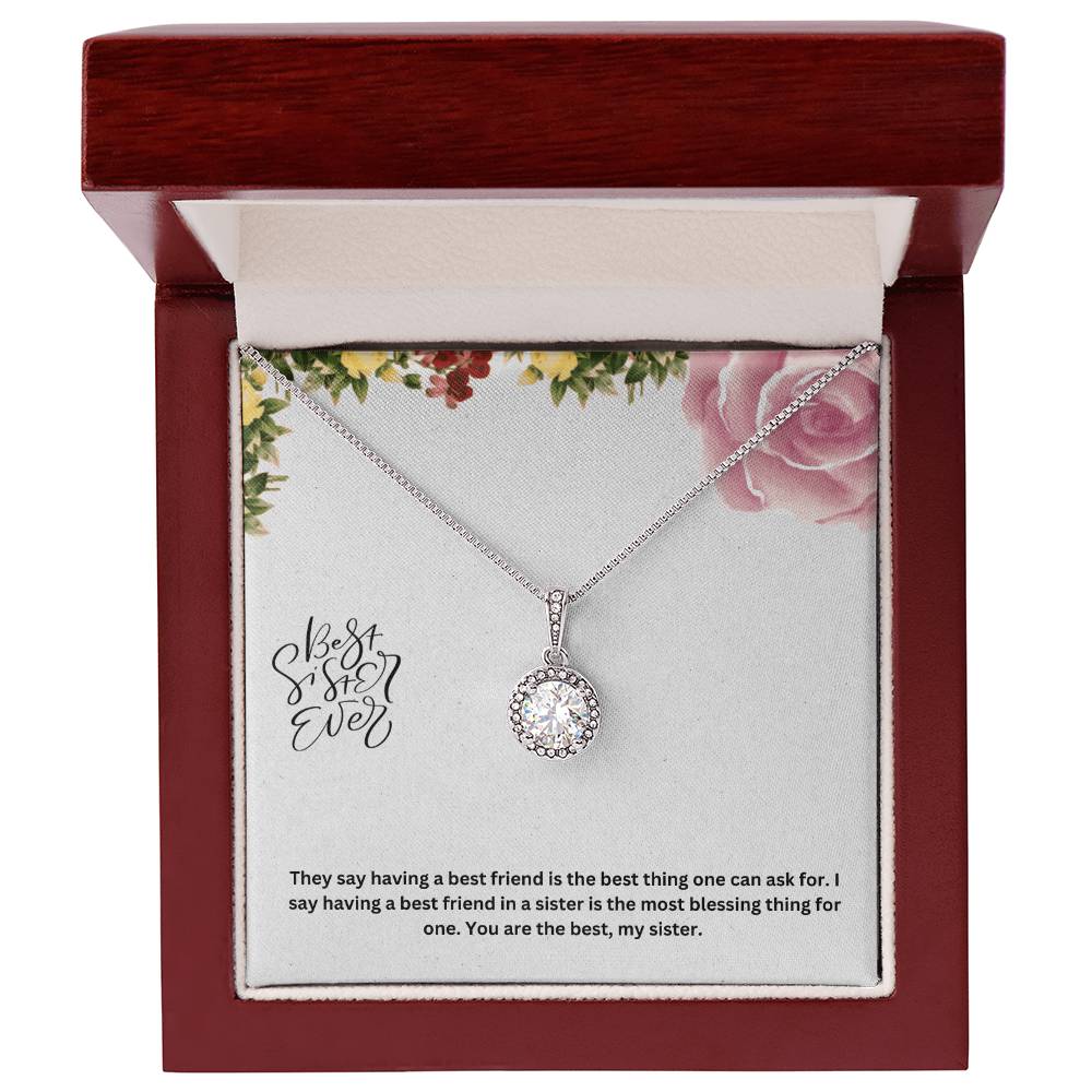 Best Sister Ever | You Are The Best | Pendant Necklace