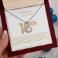 To My Daughter | On Your 18th Birthday | Pendant Necklace