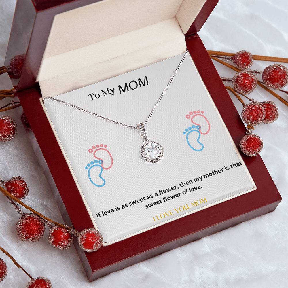 To My Mom | I Love You Mom | Pendant Necklace