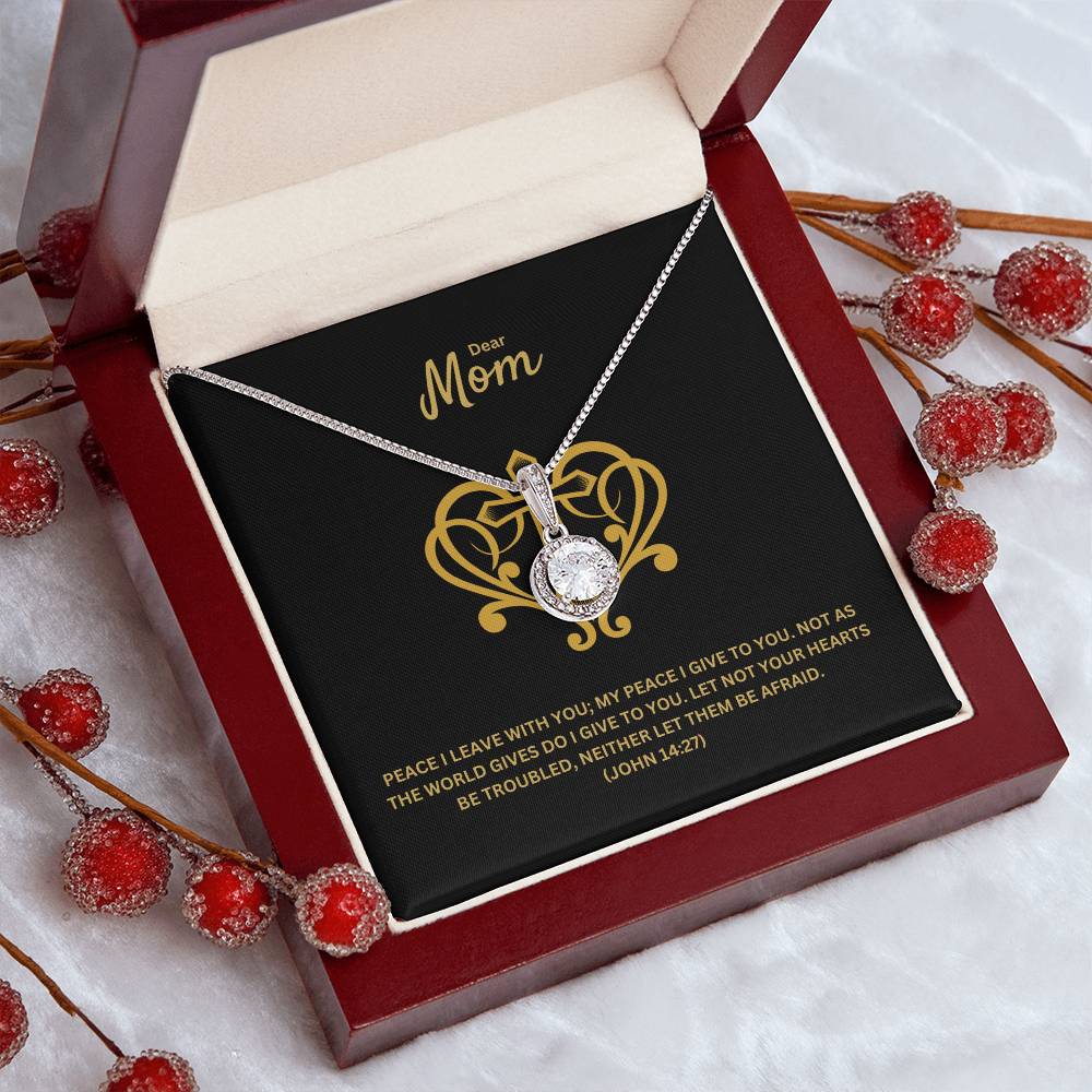 Dear Mom | Bible Verse Faith Necklace