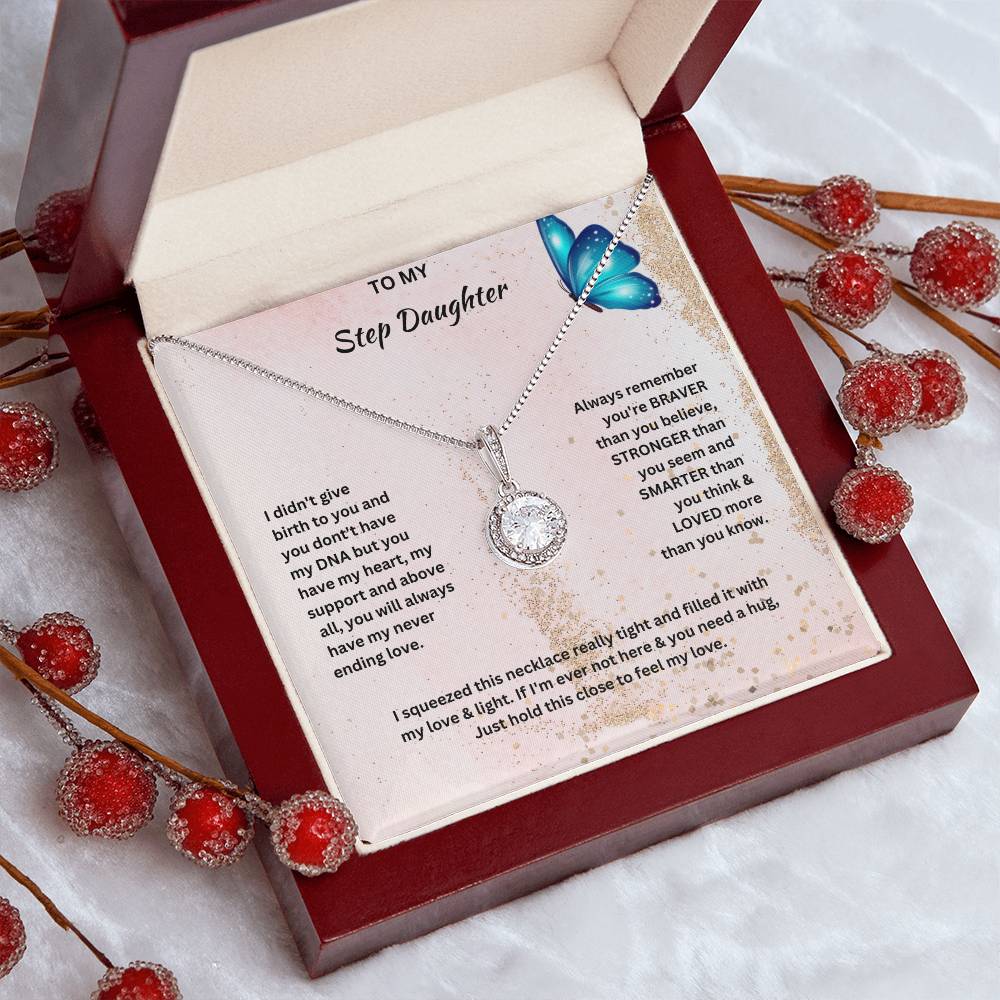 To My Step Daughter | Jewelry Pendant Necklace