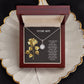 To My Future Wife | I Will Love You With No Limit | Jewelry Pendant Necklace
