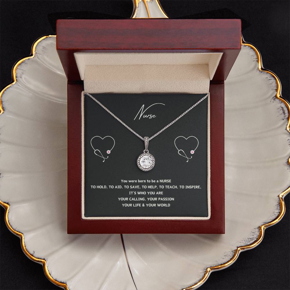 Nurse | You Were Born To Be A Nurse | Professional Pendant Necklace