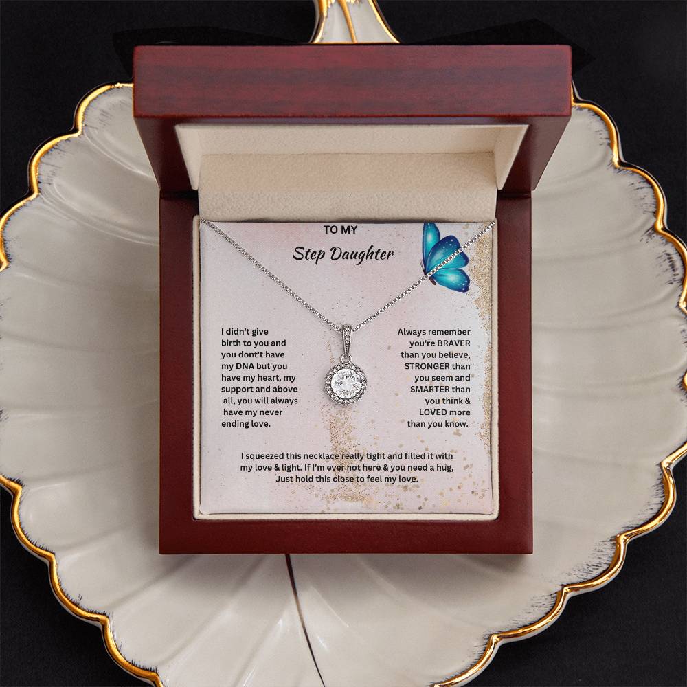 To My Step Daughter | Jewelry Pendant Necklace