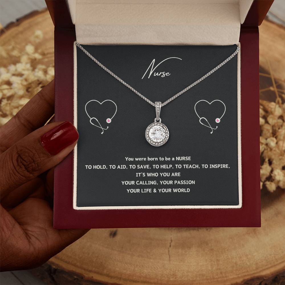 Nurse | You Were Born To Be A Nurse | Professional Pendant Necklace