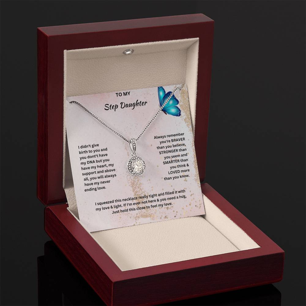 To My Step Daughter | Jewelry Pendant Necklace