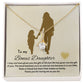 To My Bonus Daughter | Life Has Given Me The Gift Of You | Jewelry Necklace