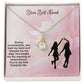 Dear Best Friend | You Held My Hand | Pendant Necklace