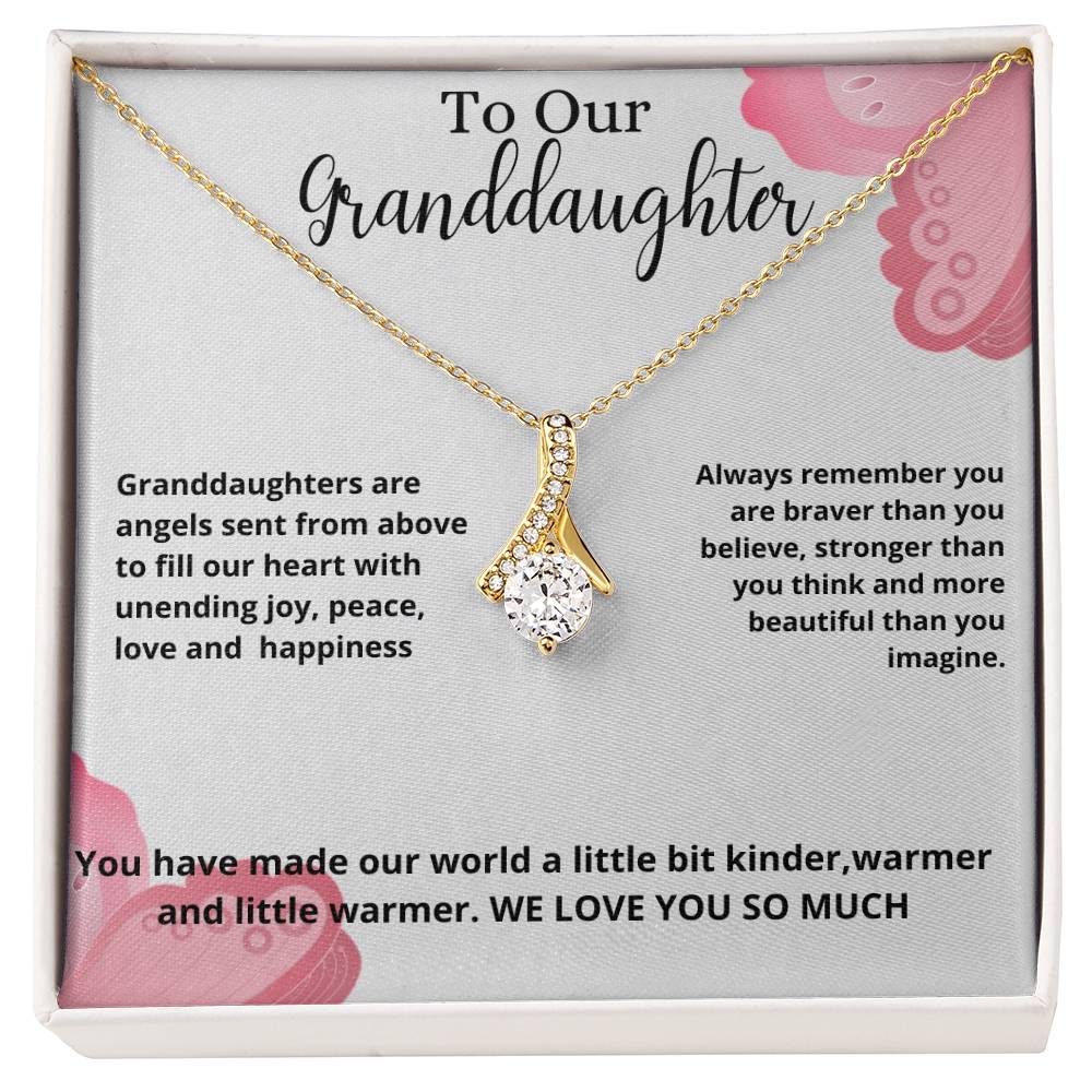 To Our Daughter | We Love You So Much | Pendant Necklace