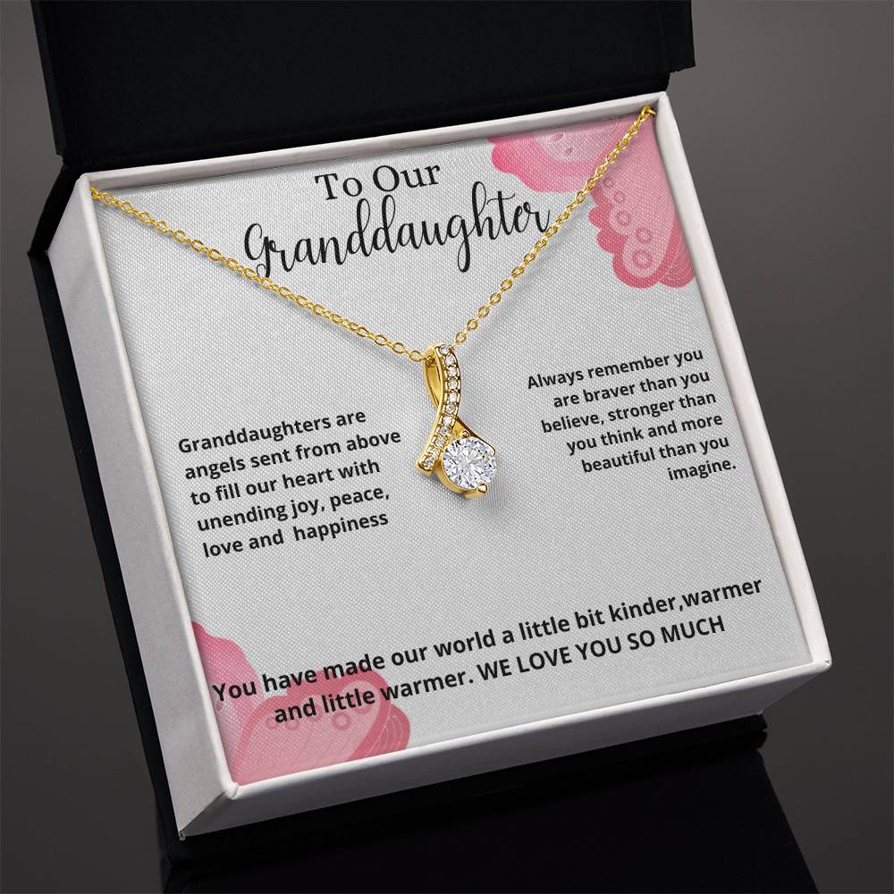 To Our Daughter | We Love You So Much | Pendant Necklace