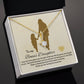 To My Bonus Daughter | Life Has Given Me The Gift Of You | Jewelry Necklace