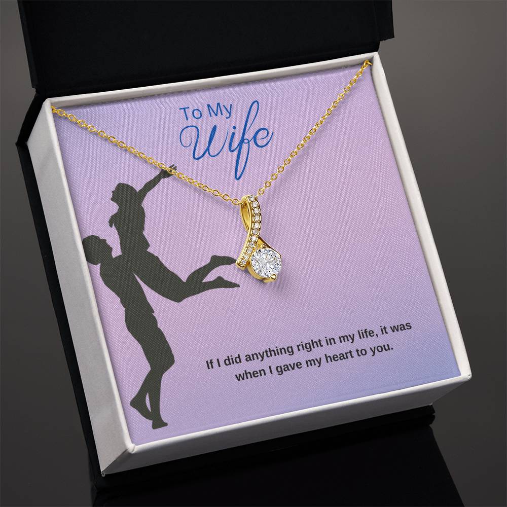 To My Wife | Pendant Necklace