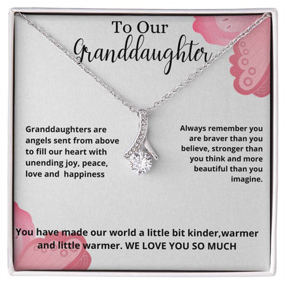 To Our Daughter | We Love You So Much | Pendant Necklace