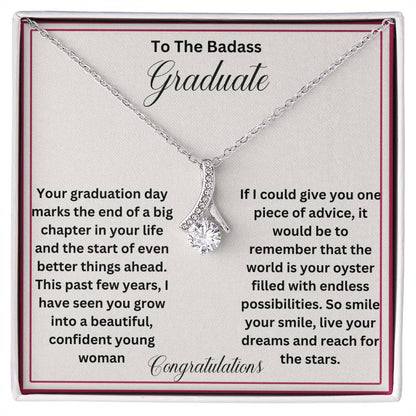 To The Badass Graduate | Jewelry Pendant Necklace