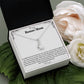To My Bonus Mom | Thank You For Loving Me As Your Own | Jewelry Necklace