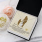 To My Bonus Daughter | Life Has Given Me The Gift Of You | Jewelry Necklace