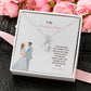 To My Beautiful Bride | I Know You Are The Perfect Life Partner | Pendant Necklace