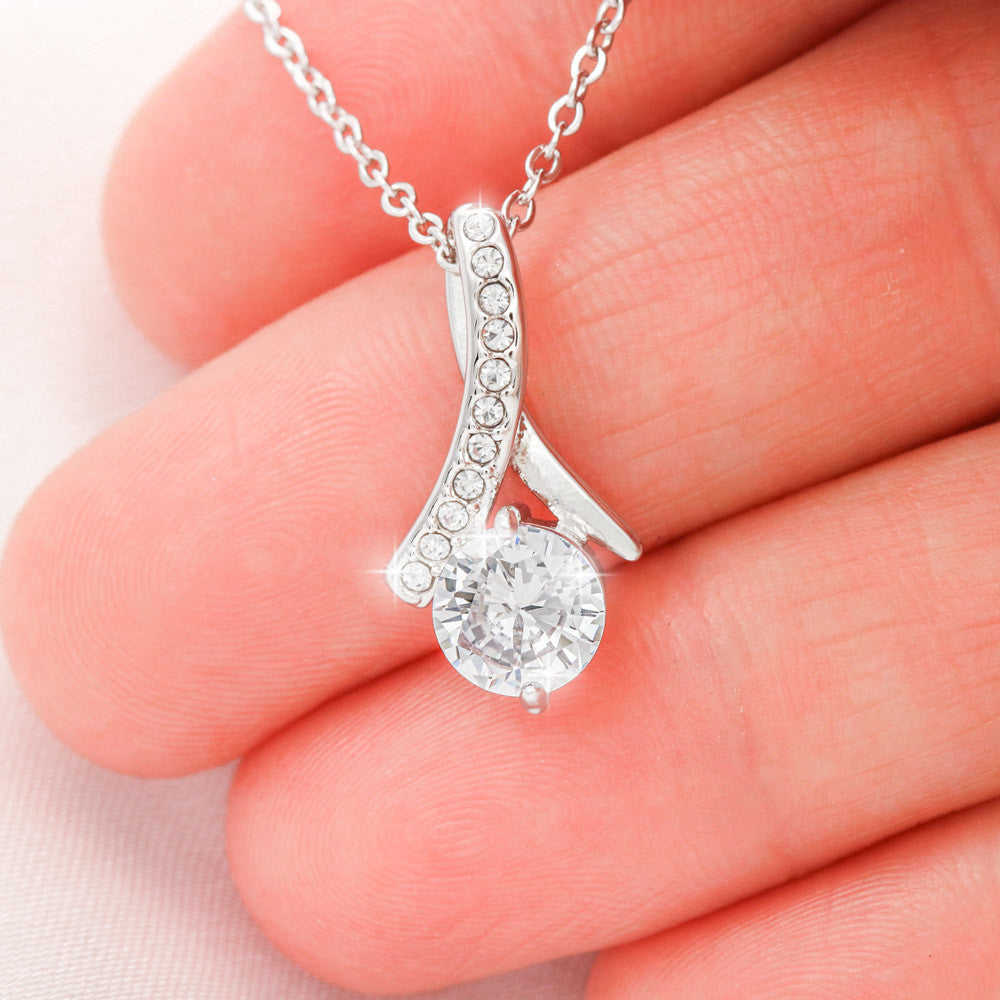 To My Beautiful Daughter | The Lord Will Guide You | Faith Pendant Jewelry Necklace